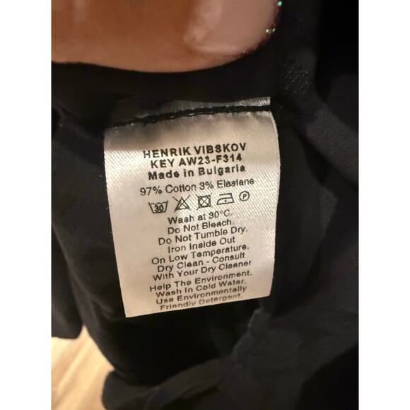 Henrik Vibskov “Pump” Dress – Black Cotton Blend, AW23 Collection - Picture 4 of 5